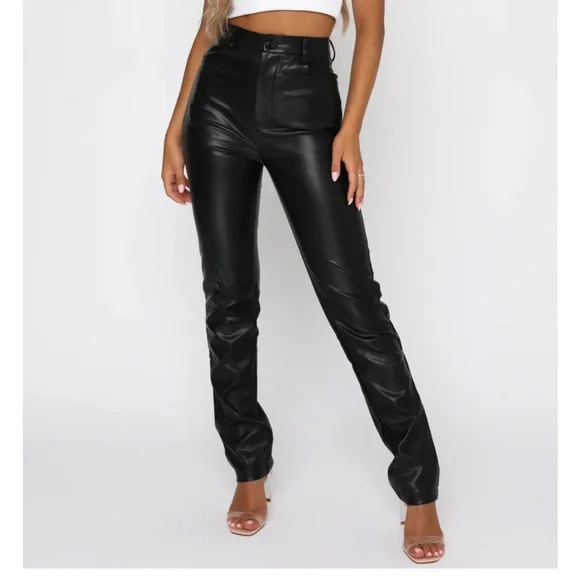 White Fox you’ve got it leather pants - Picture 1 of 5